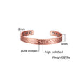Vintage Pure Copper Magnetic Fashion Bracelet