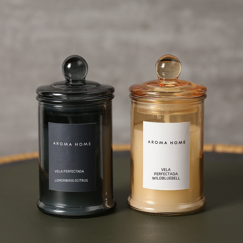 Soy Wax Scented Candle in Small Tea Canister