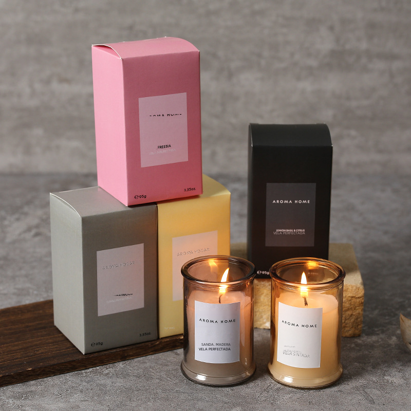 Soy Wax Scented Candle in Small Tea Canister